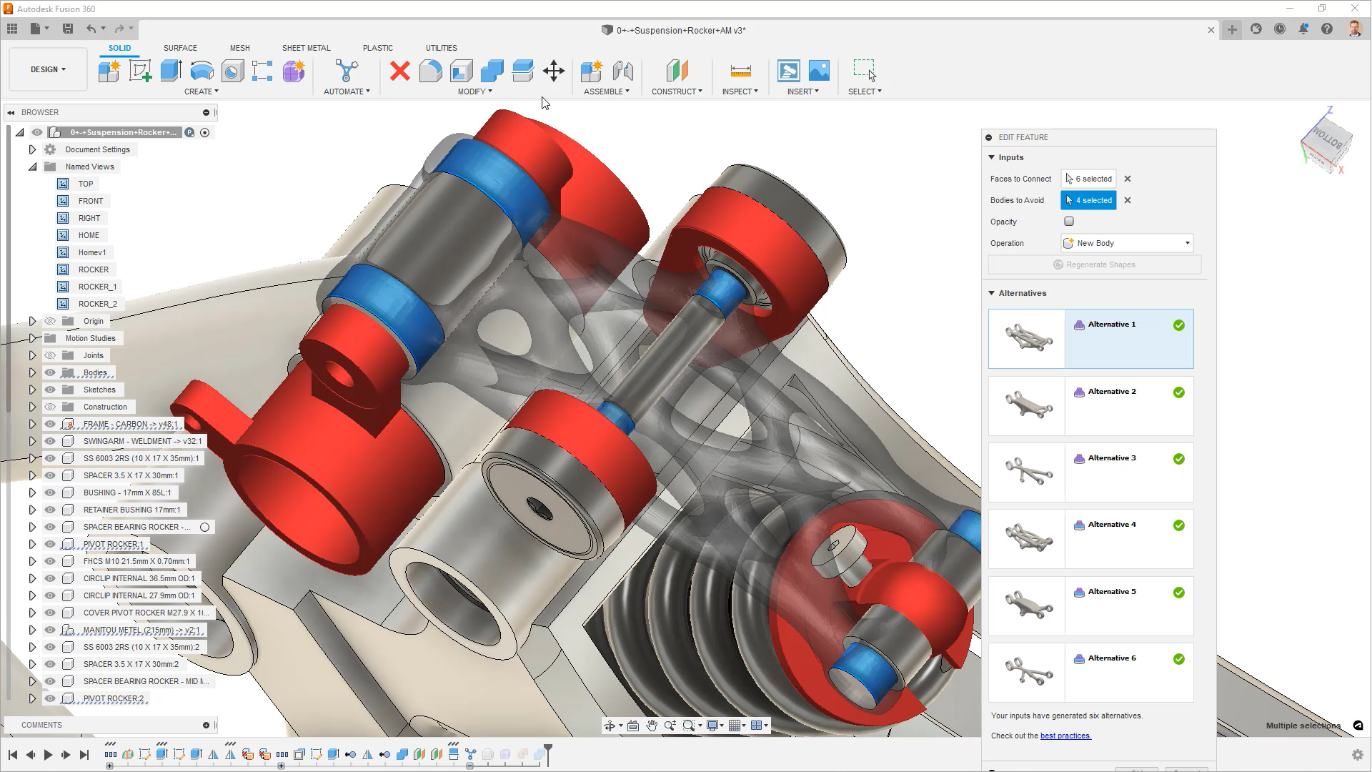 Hình ảnh về tính năng Automated modeling trên Autodesk Fusion