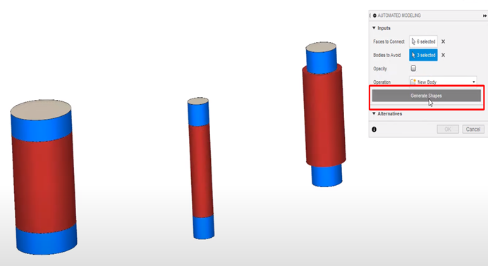 Hoàn tất thiết lập automated modeling