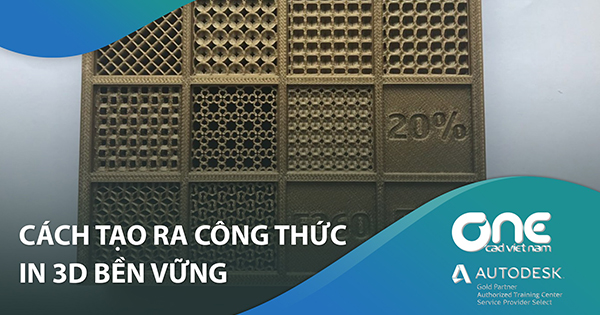 Cách tạo ra công thức in 3D bền vững