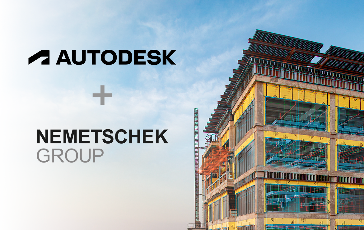 Autodesk và Tập đoàn Nemetschek đồng ý nâng cao quy trình làm việc mở