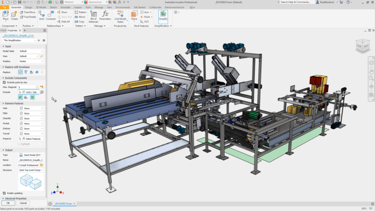 TÍNH NĂNG MỚI CỦA INVENTOR 2022 SIMPLIFICATION
