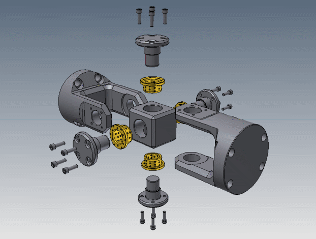 lắp ghép trong inventor