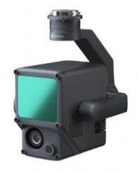 LiDAR Zenmuse L1 tích hợp cảm biến IMU và camera chụp ảnh số