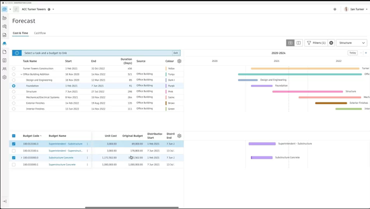 Chia sẻ tiến độ triển khai dự án với Schedule trong Autodesk Build