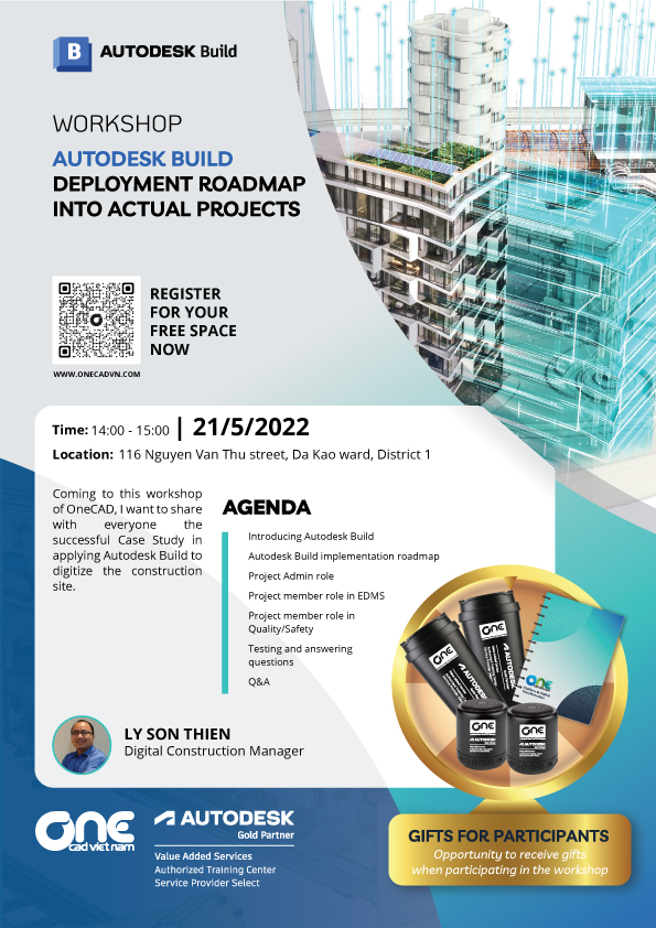 Workshop "Lộ trình ứng dụng Autodesk Build vào dự án thực tế"