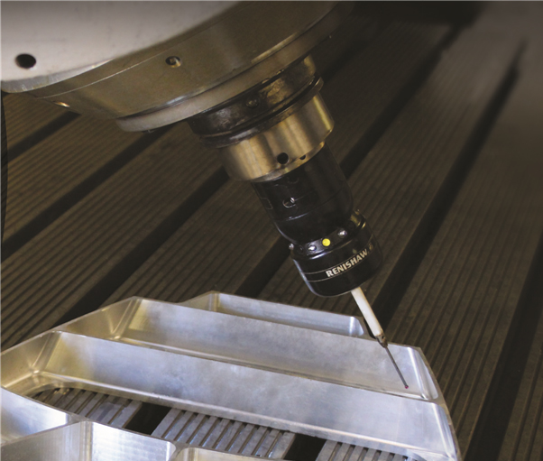 Máy CNC với đầu dò Touch Probe