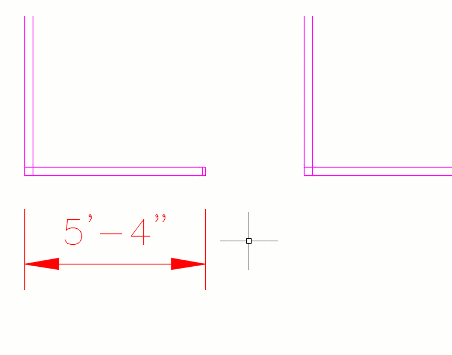 Minh họa thao tác chỉnh sửa các grips làm thay đổi kích thước trên AutoCAD