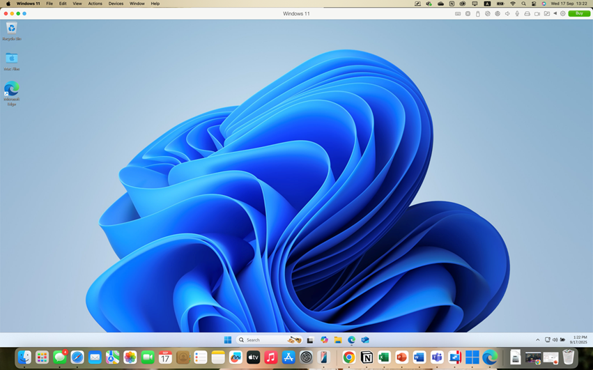 Một giải pháp đơn giản và được người dùng yêu thích hơn là sử dụng Parallels Desktop