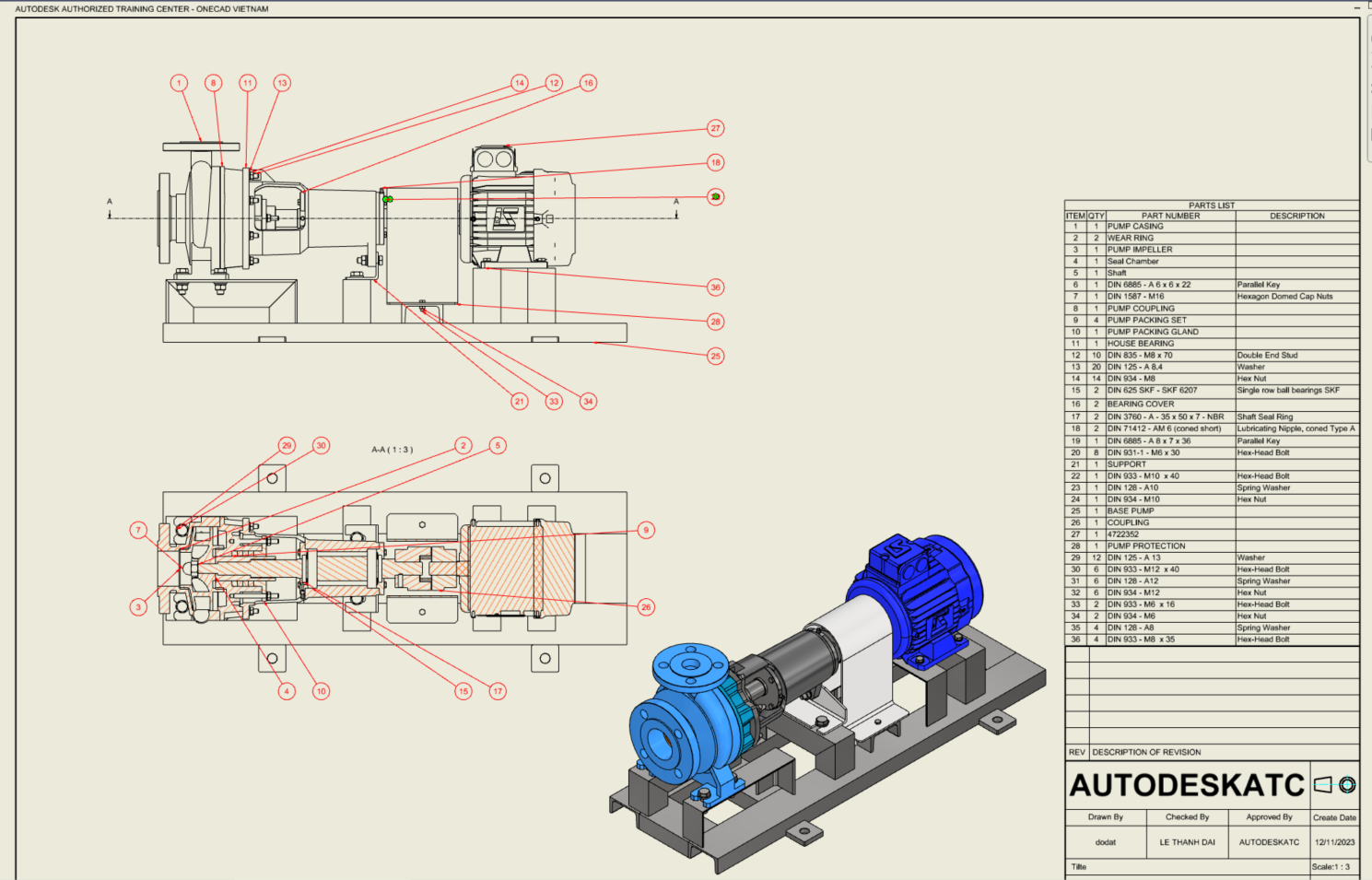 Nâng cấp trong môi trường Drawing trên Inventor 2024.2