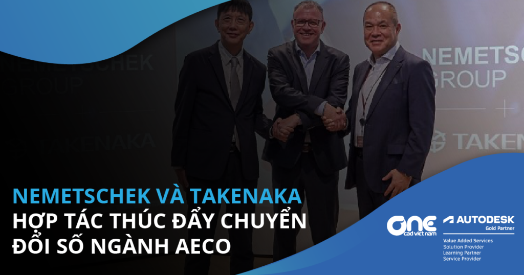 Nemetschek và Takenaka hợp tác thúc đẩy chuyển đổi số ngành AECO
