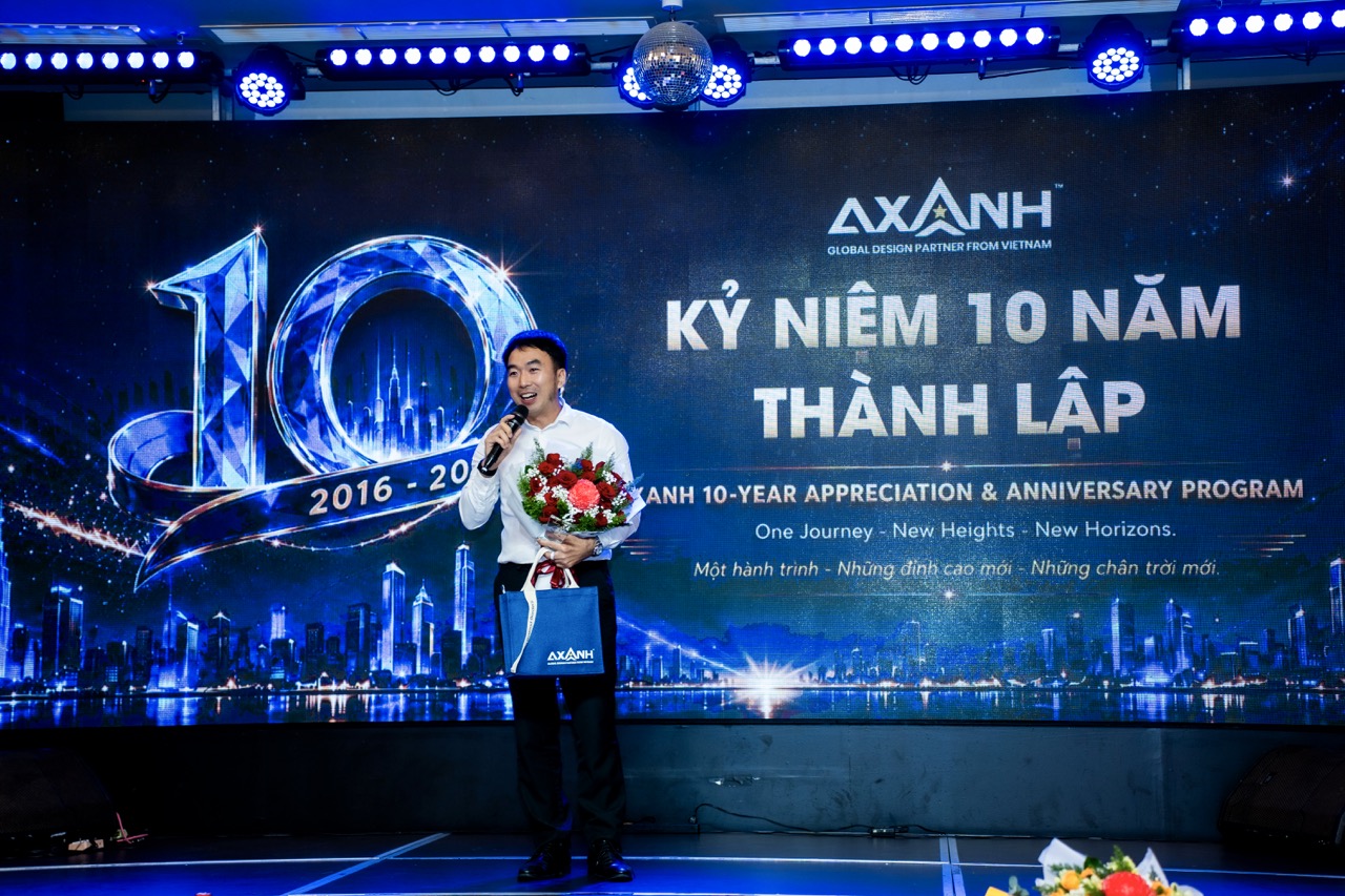 OneCAD chia sẻ niềm vinh hạnh khi được đồng hành và chứng kiến cột mốc 10 năm phát triển của AXANH