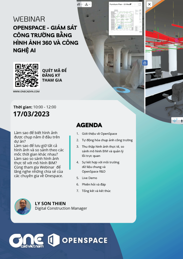 Webinar Openspace - Giám sát công trường bằng hình ảnh 360 và công nghệ AI