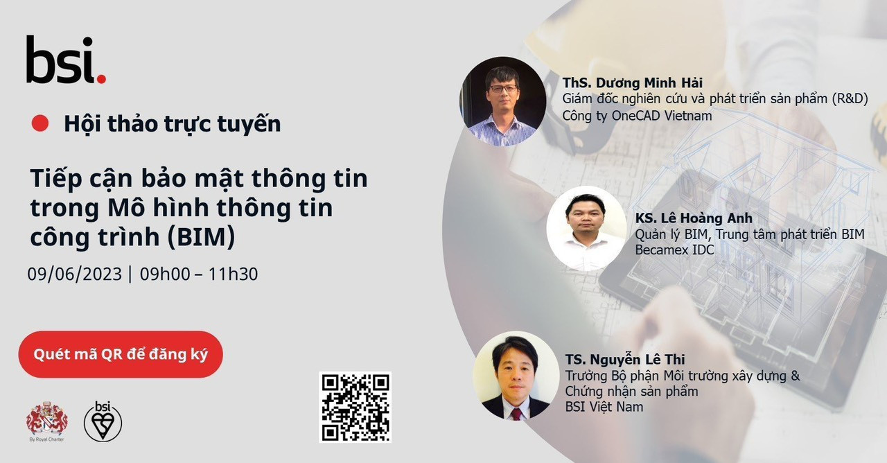 Tiếp cận bảo mật thông tin trong Mô hình thông tin công trình (BIM)