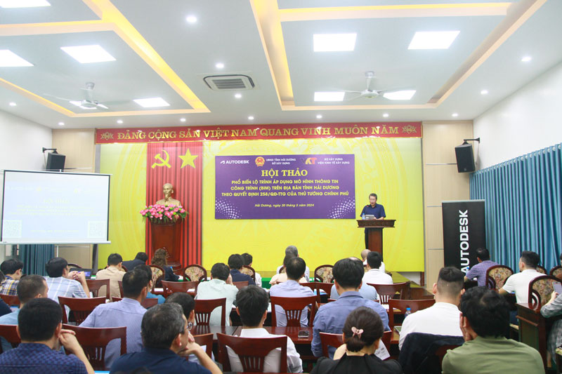 Quang cảnh buổi hội thảo