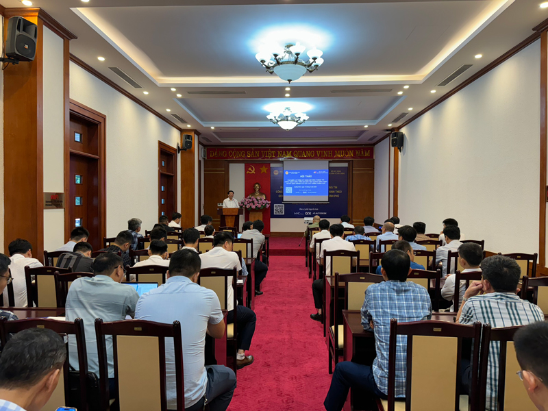 Quang cảnh buổi hội thảo