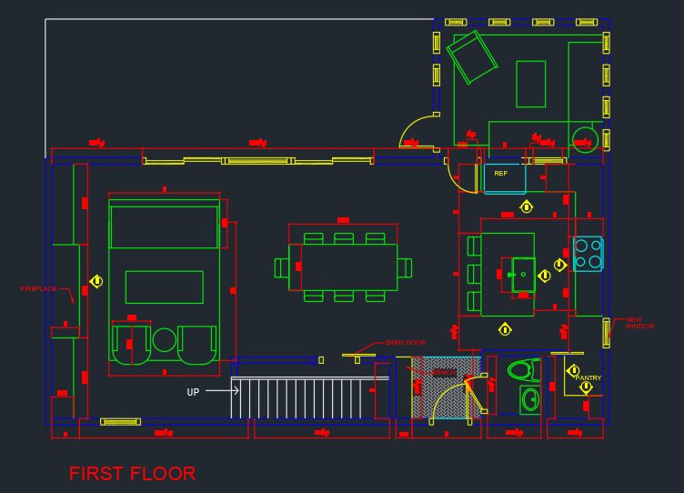 RB Design thiết kế và bố trí sản phẩm nội thất trên AutoCAD