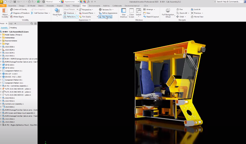 Những lưu ý khi Render với GPU trên Inventor Professional