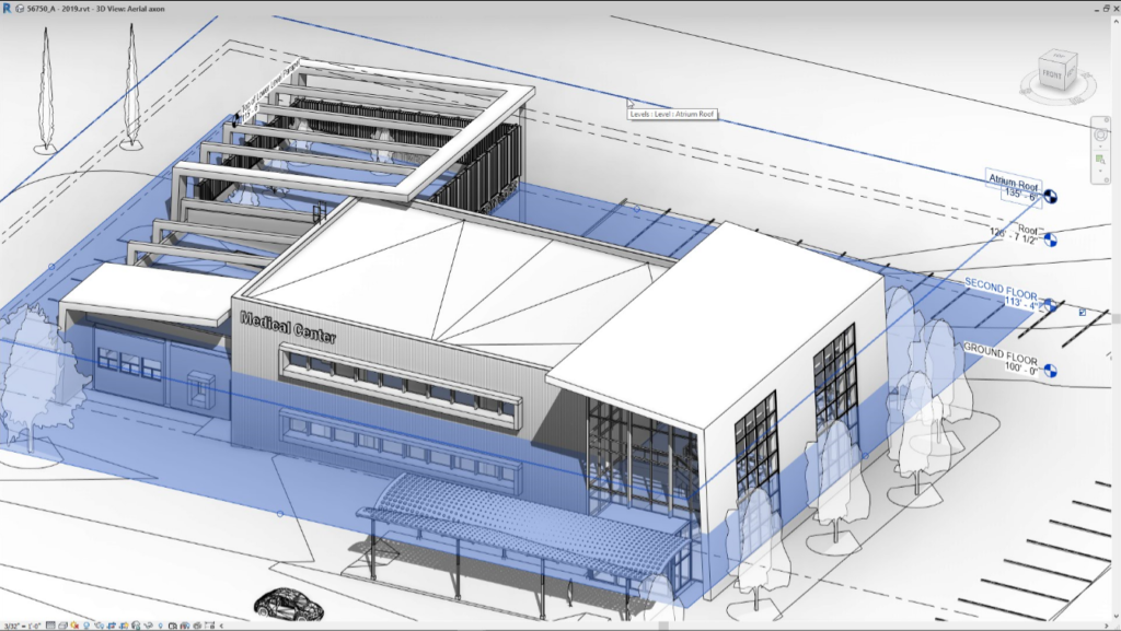 Levels in 3D views on Revit 2019