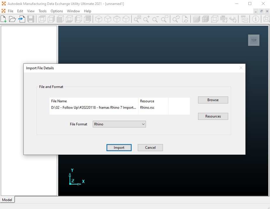 Sử dụng phần mềm Autodesk Manufacturing Data Exchange Utilities (Exchange)