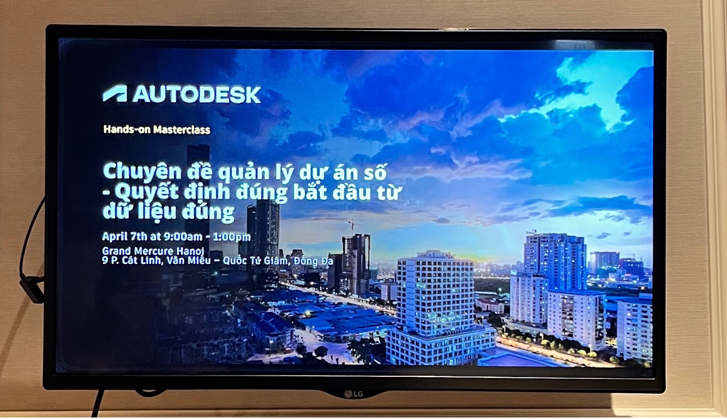Sự kiện Quản lý dự án số – Quyết định đúng bắt đầu từ dữ liệu đúng