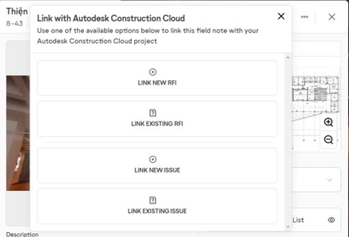 Mối liên hệ giữa OpenSpace và nền tảng Autodesk Construction Cloud