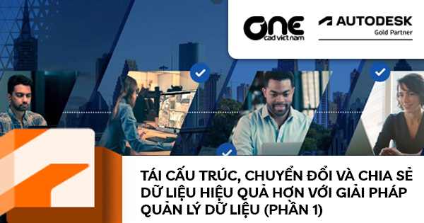 Tái cấu trúc, chuyển đổi và Chia sẻ dữ liệu hiệu quả hơn với Giải pháp Quản lý Dữ liệu (phần 1)