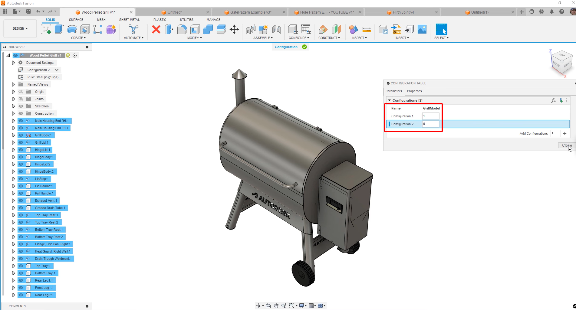 Tái sử dụng thiết kế trên Autodesk Fusion