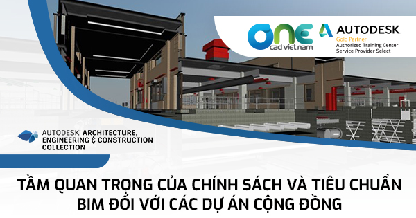 Tầm quan trọng của chính sách và tiêu chuẩn BIM đối với các dự án cộng đồng