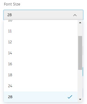 Thay đổi fonts chữ