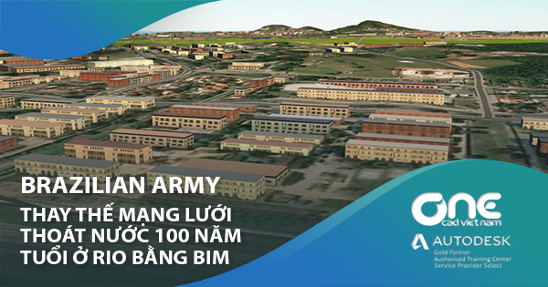 Thay thế mạng lưới thoát nước 100 năm tuổi ở Rio bằng BIM