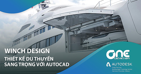 Thiết kế du thuyền sang trọng với AutoCAD