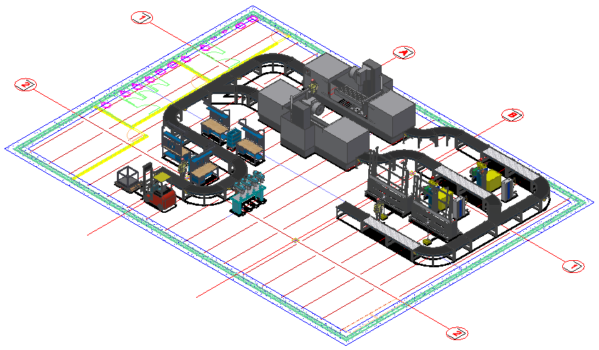 Thiết kế layout và đặt các cấu kiện vào đúng vị trí trên Revit