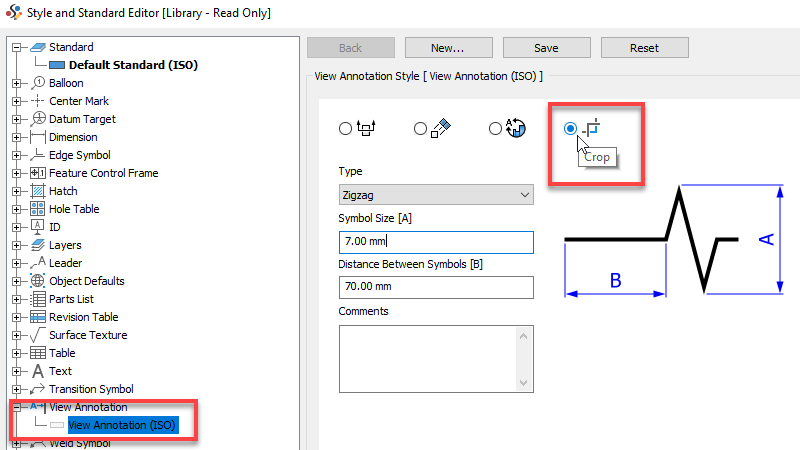 Thiết lập Automatic Break Lines trong cửa sổ Style Editor
