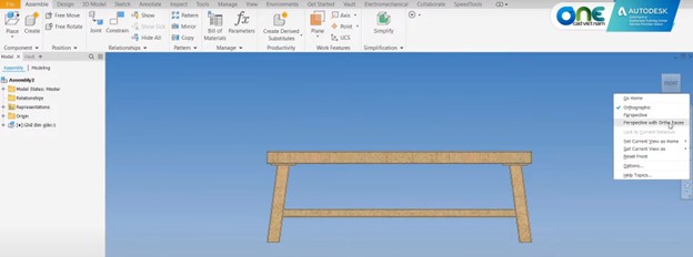 Thiết lập hệ trụ tọa độ file Assembly đồng bộ với file Part 