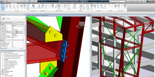 Thiết kế thép trong Revit