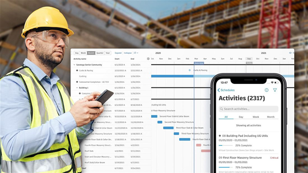 Tính năng Schedules trong Autodesk Build