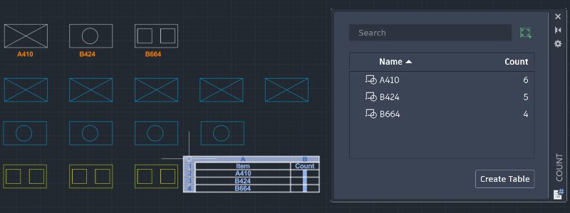 Tối ưu hóa đếm block trên AutoCAD 2025