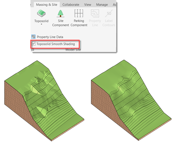 Toposolid Smooth Shading