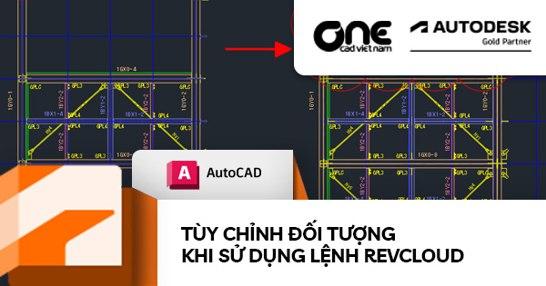 Tùy chỉnh đối tượng khi sử dụng lệnh Revcloud