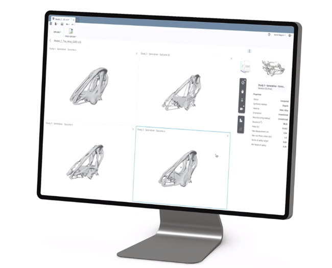 Ứng dụng generative design extension