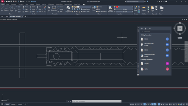 ứng dụng tính năng activities Insights trong AutoCAD