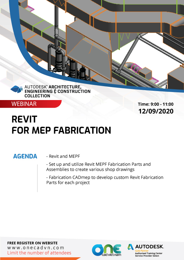 Webinar Revit MEPF Fabrication