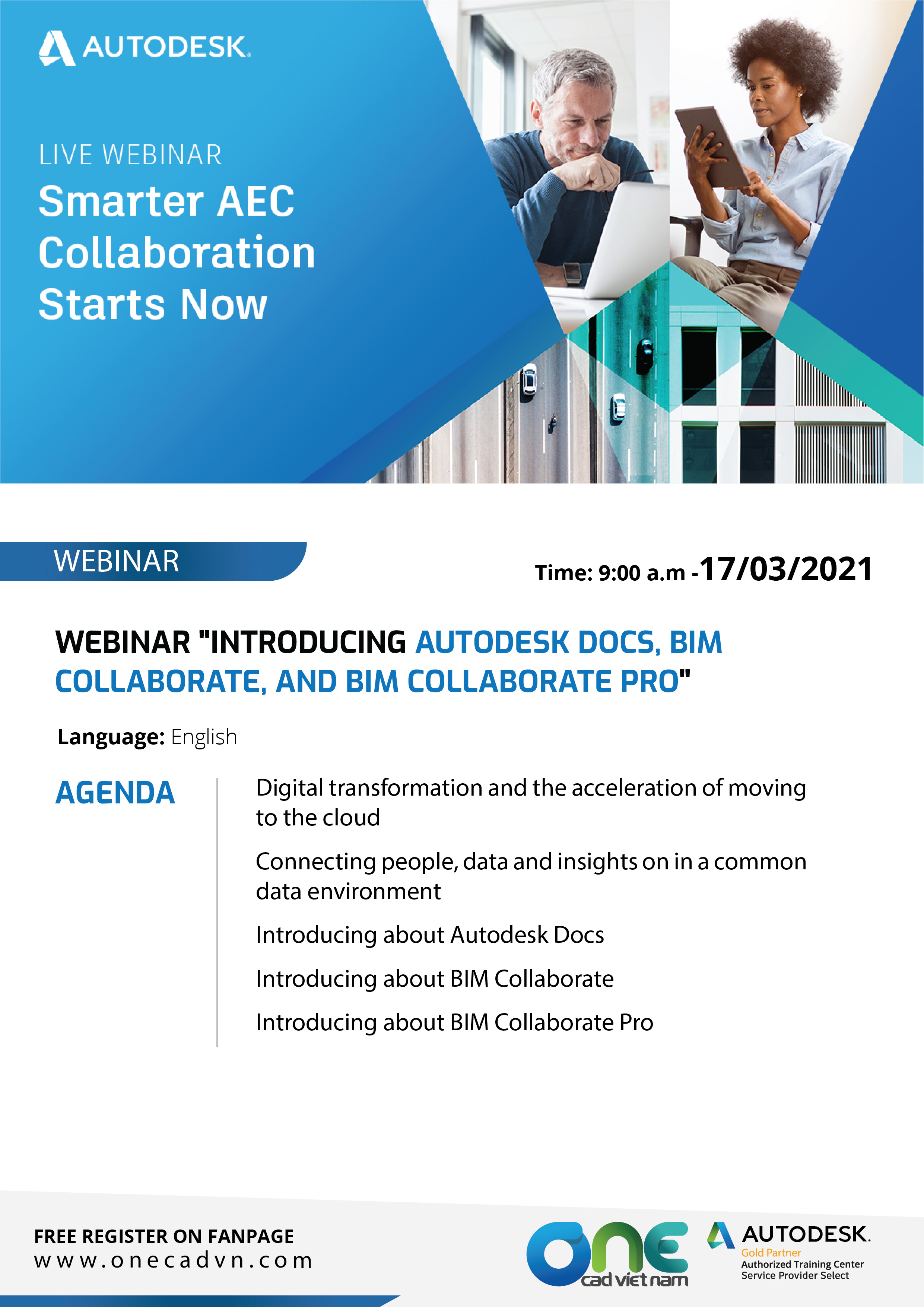 Webinar hệ sinh thái Autodesk Construction